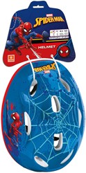 Mondo Spiderman kids helmet adjustable 52-56cm bike helmet blue