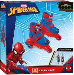 Mondo Spiderman adjustable roller skates size 29-32 blue kids skates