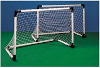 Mondo mini football goal set - 2 plastic soccer goals for kids-2