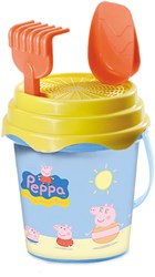 Mondo Peppa Pig beach set bucket set 6-piece plastic toy
