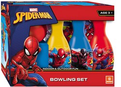 Mondo Spiderman bowling set toy - 7 pieces - plastic - kids