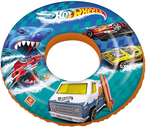 Hot Wheels Swim Ring 50cm - Mondo Inflatable Swimming Pool Tube Kids-2