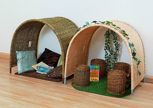 Cosy Medium Sized Wicker Arch (2 Pk) - 28714