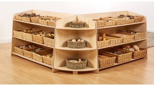 Cosy Healdswood Shelf And Corner Set - 28796