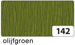 10 sheets of crepe folia olive green 822142