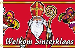 Facade flag Sinterklaas 90x60cm 410306
