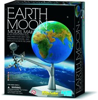 4M Kidzlabs space construction set earth-moon model glow-in-the-dark