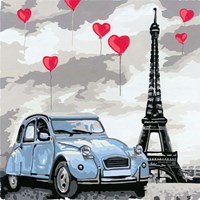 Ravensburger paint by numbers Paris - CreArt hobby kit for adults-3