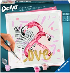 Ravensburger CreArt Love - Painting by number for adults