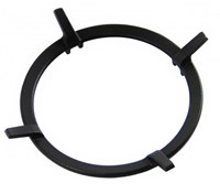 Kitchen Basics wok ring cast iron black 16cm - stable wok holder