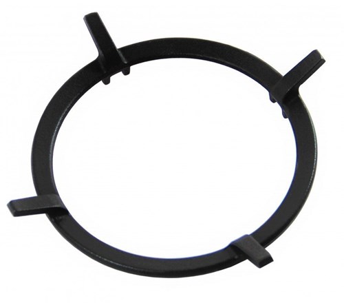 Kitchen Basics wok ring cast iron black 16cm - stable wok holder