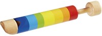 Goki wooden slide flute with plunger - colorful musical toy for kids-2