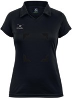 Gilbert Netball Shirt Eclipse for girls 5-6 years black sportswear