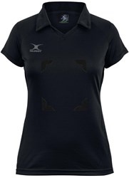 Gilbert Netball Shirt Eclipse for girls 5-6 years black sportswear