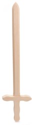 Playwood wooden toy sword XL knight sword 61 cm for children