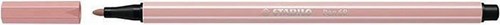 Stabilo felt-tip Pen 68 premium blush pink brush for kids