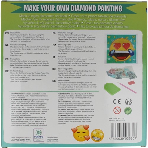 Emoji Diamond Painting - Glasses-2