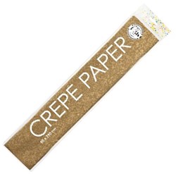 Globos crepe paper gold craft paper 50x250cm hobby