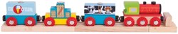 BigJigs wooden goods train - toy train 38 cm