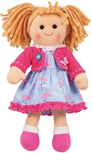 BigJigs doll Maggie - soft cuddle doll 34 cm for kids