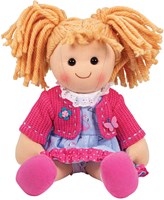 BigJigs doll Maggie - soft cuddle doll 34 cm for kids-2