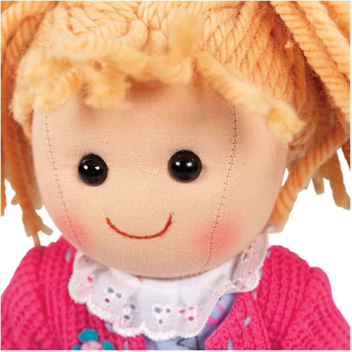 BigJigs doll Maggie - soft cuddle doll 34 cm for kids-3