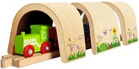 Bigjigs Steam Bent Ply Tunnel-2
