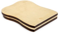 BigJigs wooden toy toast - wooden bread slice for play kitchen
