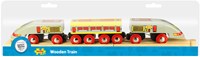 BigJigs wooden bullet train toy - high speed train