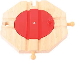 Bigjigs Wooden Turntable - 4 directions