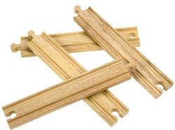 Bigjigs Straight Rails Large