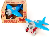 Green Toys airplane blue - sustainable toy airplane for children-2