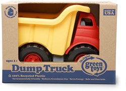 Green Toys dump truck sustainable toy truck red-yellow for kids