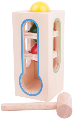 BigJigs wooden hammer game - educational toy for children