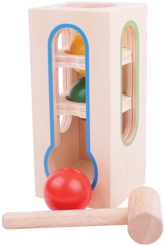 BigJigs wooden hammer game - educational toy for children-2