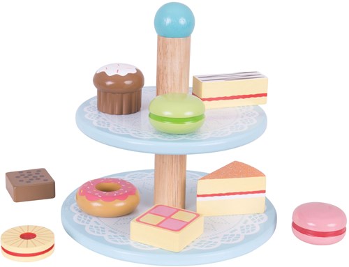 Bigjigs Etagere With Cakes-3