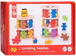 BigJigs wooden game Tumbling Teddies - stacking game for kids