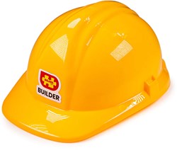 BigJigs builder's helmet yellow for kids - construction role play hat