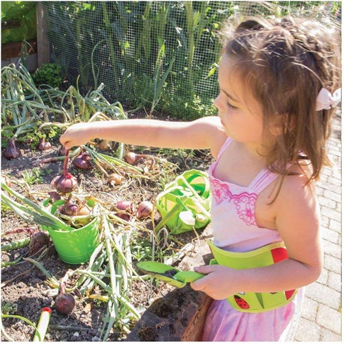 Bigjigs Metal Bucket Green-3