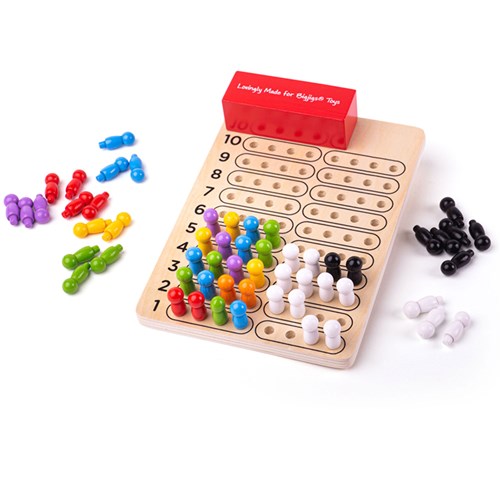 BigJigs wooden mastermind codebreaker game for kids and family-2