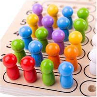 BigJigs wooden mastermind codebreaker game for kids and family-3