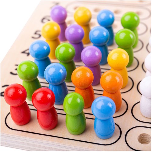 BigJigs wooden mastermind codebreaker game for kids and family-3