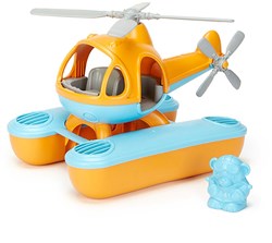 Green Toys seacopter orange - eco-friendly toy helicopter
