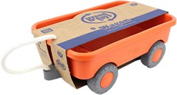 Green Toys toy wagon orange - eco-friendly outdoor cart for kids