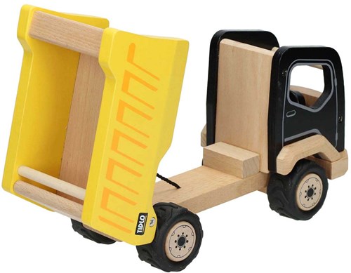 Tidlo tipper truck wooden toy dump truck for children-3
