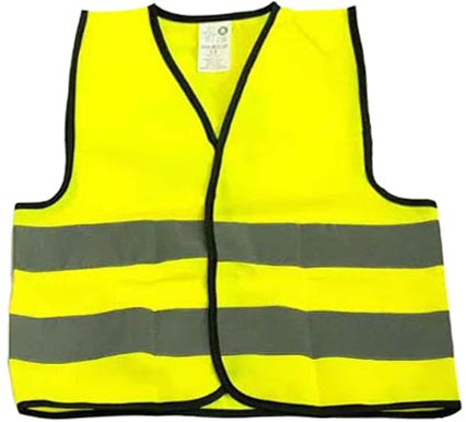 BigJigs children's safety vest yellow - reflective vest 7-9 years