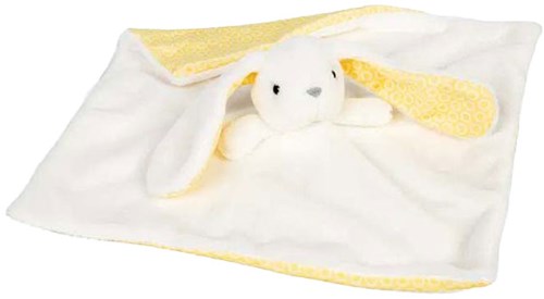 BigJigs rabbit comforter plush baby blanket 31x31cm soft toy