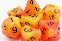 Foam Brain Games dice glow in the dark Arcturus RPG set-2