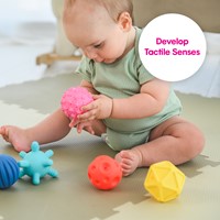 Edushape Sensory Baby Balls - 6 pieces-3