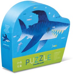 Crocodile Creek 12-pc Mini Puzzle/Shark City
